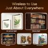 Concept Lighting 102L Cordless Remote Control LED Picture Light- 11 1/2 inch Antique Brass With Silver Undertones view 3