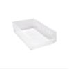 Quantum Storage QSB110 Hanging Plastic Shelf Bin Storage Containers - 17-7/8" x 11-1/8" x 4" - 8 Pack view 1