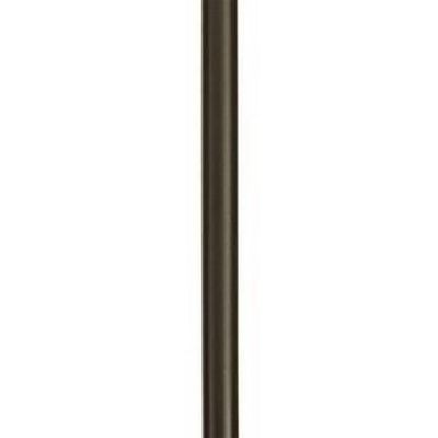 Accessory - .50 Inch Diameter Extension Rod-6 Inch Down Rod Length-Oil Rubbed Bronze Finish