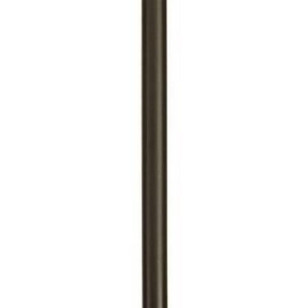 Accessory - .50 Inch Diameter Extension Rod-6 Inch Down Rod Length-Oil Rubbed Bronze Finish