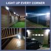 ZOOKKI Solar Outdoor Lights -120 Illumination Solar Motion Sensor Lights Outdoor - IP65 Waterproof Wireless Security Outdoor Solar Powered Lights for Garden Fence Patio Deck28LED 4-Pack view 3