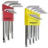 Bondhus 26999 Ball End Tip Hex Key L-Wrench Set w/BriteGuard, 22 Piece view 1