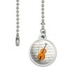 GRAPHICS & MORE Cello Sheet Music Notes Treble Clef Ceiling Fan and Light Pull Chain view 2
