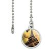 GRAPHICS & MORE Eiffel Tower Paris Vintage Ceiling Fan and Light Pull Chain view 2
