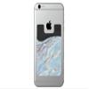 Cardly (Two Cell Phone Stick on Wallet Card Holder Phone Pocket for iPhone, Android and All Smartphones. (Black & Blue) view 2