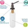 Pacific Bay Edgewood Countertop Soap and Lotion Dispenser (Venetian Bronze) view 4