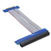 CoCocina PCI-E Express Extension Cable Flex Ribbon 4X to 16X Extender Riser Card view 3