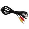 HQRP AV Audio Video Cable/Cord Compatible with Sony Handycam DCR-SX83, DCR-SX85, HDR-CX100, HDR-CX110 Camcorder view 2