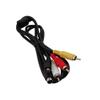 HQRP AV Audio Video Cable/Cord Compatible with Sony Handycam DCR-SX83, DCR-SX85, HDR-CX100, HDR-CX110 Camcorder view 4