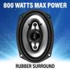 BOSS Audio Systems NX694 6 x 9 Inch Car Door Speakers - 800 Watts (per Pair), Coaxial, 4 Way, Full Range 4 Ohms, Sold in Pairs, Bocinas para Carro view 4