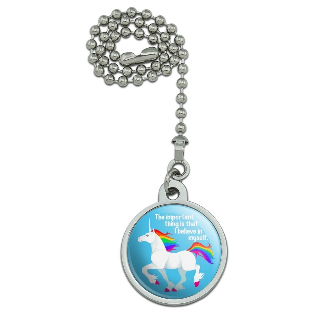 Unicorn The Important Thing is That I Believe in Myself Ceiling Fan and