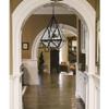 60W X 4 Townsendglass Chandelier (Edison Bulbs Not Included) view 2