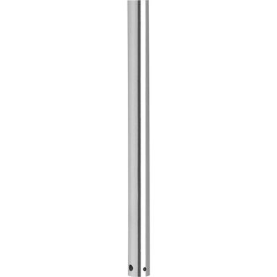 Progress Lighting AirPro Ceiling Fan Downrod, 1-Inch Diameter x 36-Inch Height, Compatible with AirPro Fans, Easy Installation, Ideal for 12- to 14-Foot Ceilings, Polished Chrome
