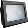 Dabmar Lighting FG2000-B 120V Fiberglass Open Face Incand Step Light, Black Finish view 1