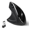 Perixx PERIMICE-713L, Wireless Ergonomic Left Handed Vertical Mouse, 6 Buttons Design, 3 Level DPI, Black, Medium view 1