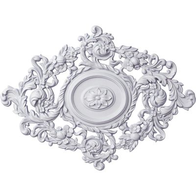22 1/2"W x 30 3/8"H x 1 1/2"P Katheryn Ceiling Medallion