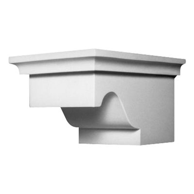 5"W x 4 5/16"H x 7 1/4"P Decorative Corbel Dentil Block