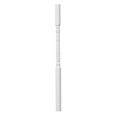 Fypon 8' 8"H x 5-1/4"W&D Premium Colonial Quickpost Kit, White
