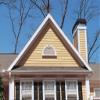 Fypon 60"W x 30"H x 2"P Brick Mould Style Half-Round Louver, Functional view 2