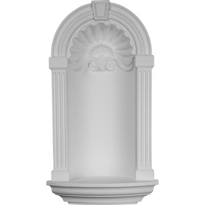 Ekena Millwork 17 3/4"W x 31 1/2"H Ashford Wall Niche (RO: 11"W x 24 3/4"H x 4 7/8"D)