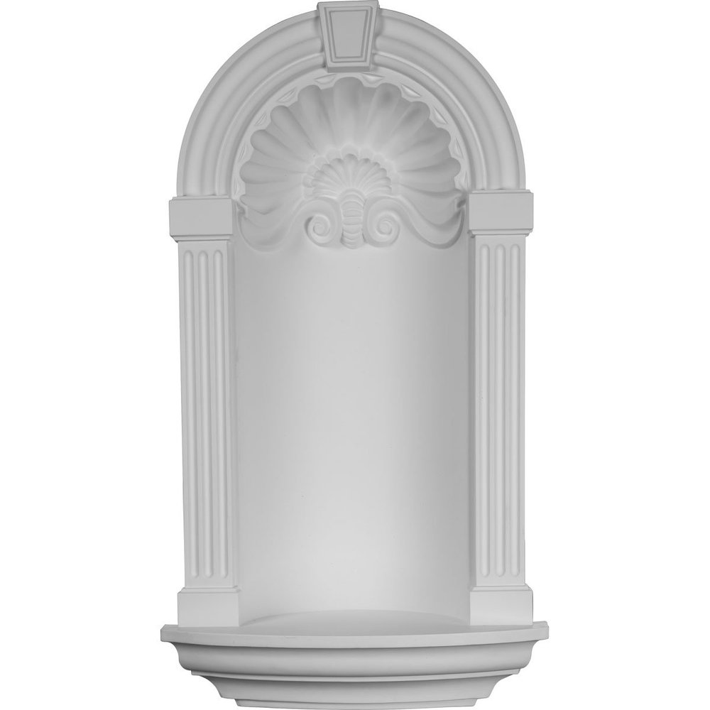 Ekena Millwork 17 3/4"W x 31 1/2"H Ashford Wall Niche (RO: 11"W x 24 3/4"H x 4 7/8"D)