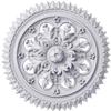Ekena Millwork CM21YO 21 5/8-Inch OD x 1 7/8-Inch ID x 2 1/2-Inch York Ceiling Medallion view 1