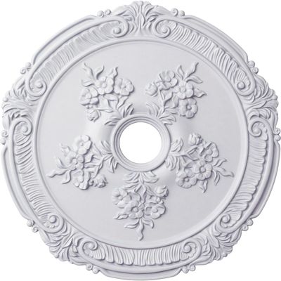 26"OD x 3 3/4"ID x 1 1/2"P Attica with Rose Ceiling Medallion (Fits Canopies up to 4 1/2")