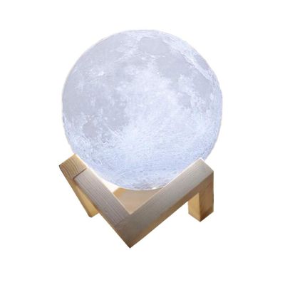 Moonlight Lamp, Rechargeable Touch Switch, 2 Colors Can be Free to Switch, Home Decorative Lights Bedroom Night Light (10cm / 3.94in)