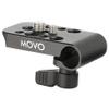 Movo CAB1000 15mm Modular Rod Clamp Adapter - Mounts Cameras, Monitors, Recorders to Rigs with Multiple 1/4" and 3/8" Male/Female Mounting Threads view 1
