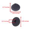 ECS Dictaphone 878862 Transcriber Headset Ear Cushions (3 Pair) view 2