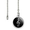 GRAPHICS & MORE Sheet Music Treble Clef Music Ceiling Fan and Light Pull Chain view 2