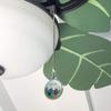 Vintage Retro Camper RV Camping Travel Trailer Ceiling Fan and Light Pull view 3