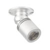 BRILLRAYDO 3W Mini LED Cabinet Bookcase Counter Light Bulb Fixture Silver Finish Warm White view 1
