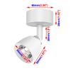 BRILLRAYDO Dimmable 7W Warm White LED Ceiling Light Picture Spot Lamp Fixture Painted White view 2