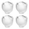 Biconvex Lens Set, Pop-Tech Glass Lens Bi-Convex 34mm Diameter 45mm Focal Length Lens for DIY Google Cardboard VR view 1