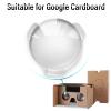 Biconvex Lens Set, Pop-Tech Glass Lens Bi-Convex 34mm Diameter 45mm Focal Length Lens for DIY Google Cardboard VR view 2