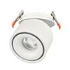 BRILLRAYDO 7W Dimmable LED Ceiling Down Light Recessed Mounted Decor Lamp Fixture White Finish Pure White view 1