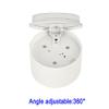 BRILLRAYDO 7W Dimmable LED Ceiling Down Light Recessed Mounted Decor Lamp Fixture White Finish Pure White view 4