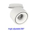 BRILLRAYDO 7W Dimmable LED Ceiling Down Light Recessed Mounted Decor Lamp Fixture White Finish Nature White view 3