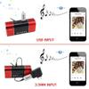 QOFOWIN USB Bluetooth Receiver Adapter, Wireless Audio Adapter Car Kit Music Receiver for Home Stereo/Car Stereo Sound System Speakers with 3.5mm Cable.(Aux in) (Yet-M1) view 3