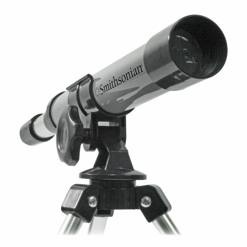 Smithsonian STEM 30x Telescope with Aluminum Tabletop Tripod
