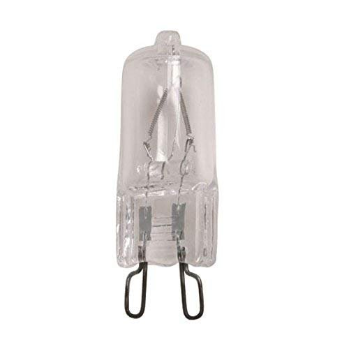 Satco 40T4/G9/CL Halogen Bi Pin Halogen, 40W G9 T4, Clear Bulb [Pack of 12]