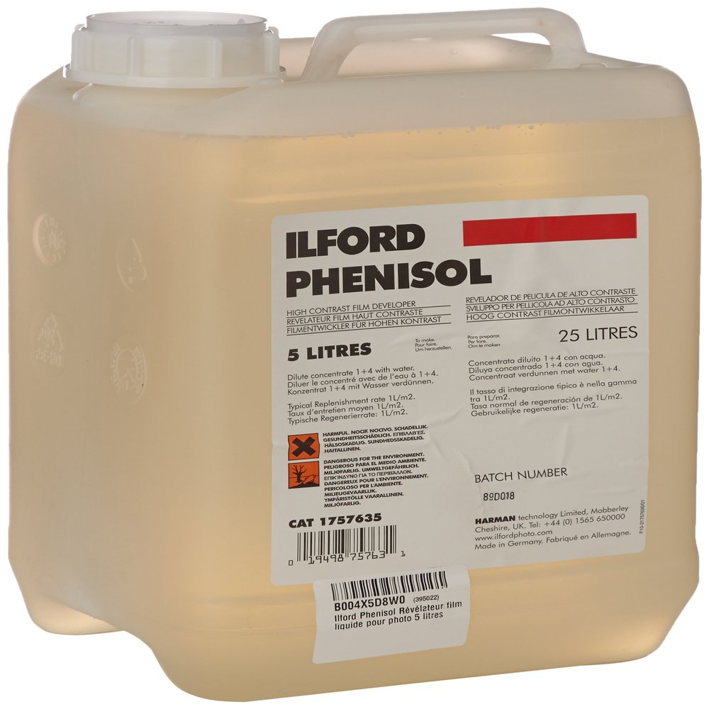 Ilford Phenisol X-Ray Developer, 5 Liters