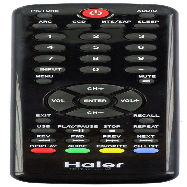 HTR-D09 HTR-D09B Remote Control Compatible with Haier TV L39B2180C L39B2180D L50B2180 L50B2180A LE24C3320A LE46A2280 LE46A2280A