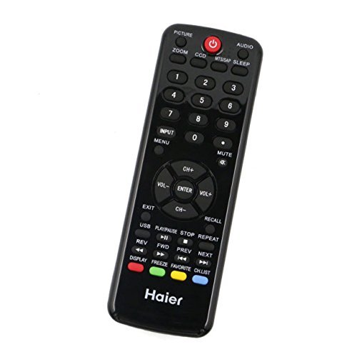 USARMT HTR-D09B Remote Control Compatible with Haier TV L32a2120a L39b2180c L39b2180d