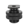 CAMVATE 5/8"-27 Male Threaded Cold Shoe Adapter to Hot Shoe for Microphone Mic Mount - 0953 view 4