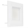 Westgate 15 Watt 6" Inch Recessed Lighting Kit with Baffle Trim - Square Shaped LED Retrofit Downlight - Premium Dimmable Light Fixture - Best Ceiling Lights - ETL Listed (2700K Warm White 1 Pack) view 1