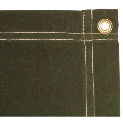 Fox Outdoor Products OD Canvas Tarp, Size 5'x7'