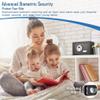 BARSKA AX11620 Biometric Fingerprint Mini Security Home Safe Box 0.29 Cubic Ft, Black, 12" x 8" x 7.75" view 4