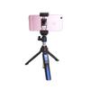 BENRO Handheld Tripod 3 in 1 Self-Portrait Monopod Phone Selfie Stick Bluetooth Remote Shutter Compatible with Smartphone (Blue) view 2